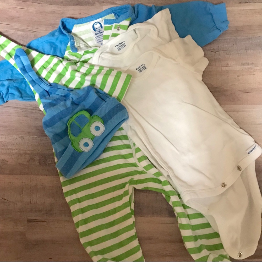 0-3 month Gerber baby bundle